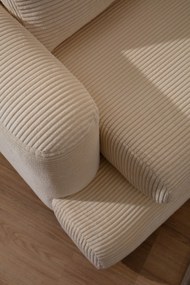 Sofá de 3 Lugares River – Bege – 230 cm x 105 cm x 90 cm
