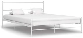 Estrutura de cama 120x200 cm metal branco