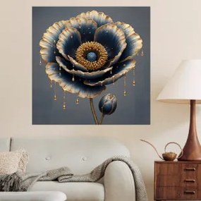 Autocolante Wolf Poppy - Imagem floral em contraste