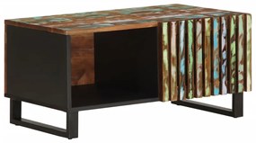 vidaXL Mesa de centro 80x51x40 cm madeira de acácia maciça