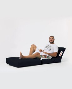 Pufe de Jardim Siesta Sofa Bed – Preto – 55x40x180 cm | Tribo Home