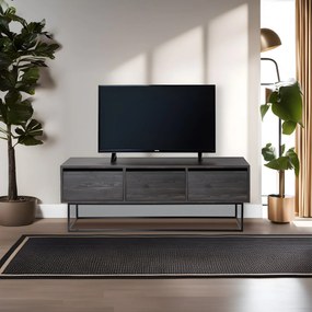 Móvel TV Kordon – Castanho Escuro – 140x50x40 cm