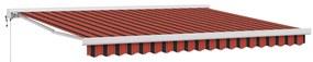 Toldo Amarelo e Laranja Manual amarelo e laranja 400 × 350 cm