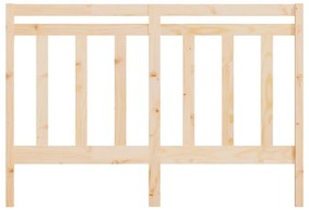 Cabeceira de cama 146x4x100 cm pinho maciço