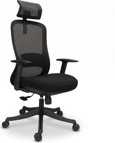 Cadeira de Escritório Executiva Shiba com Apoio Lombar Regulável