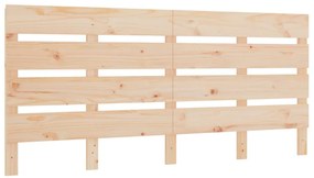Cama sem colchão 140x190 cm madeira de pinho maciça
