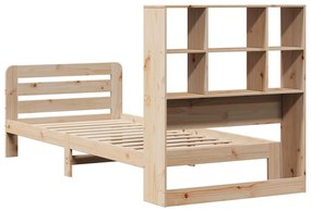 Cama sem colchão 90x190 cm madeira de pinho maciça