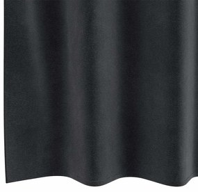 Cortinas Blackout vidaXL com Ilhós 2 pcs Veludo Cinza Escuro