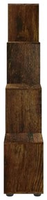 Estante escada derivados de madeira 142 cm carvalho fumado