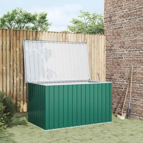 Caixa de arrumação para jardim 171x99x93 cm verde