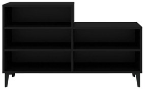 Sapateira 102x36x60 cm derivados de madeira preto