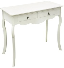 Móvel Entrada Cabriole 2 Gavetas - Branco