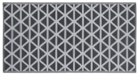 Tapete de exterior 120x180 cm ARAKIL PP preto