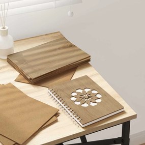 vidaXL Painéis de Decoração 50 pcs Carvalho Artesanal