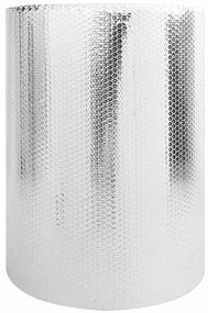 vidaXL Refletor de calor para radiador Prateado 30 x 0.6 m Polietileno