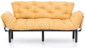 Conjunto de Mesas de Apoio Stil Metal Ferforje – Creme e Preto – 46x62