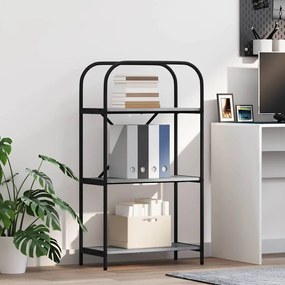 vidaXL Estante Cinza Sonoma 60 x 30 x 109 cm Madeira processada