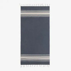 Toalha De Algodão Bendorf Cinzento-azul - Sklum
