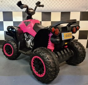 Moto 4 Phyton Moto 4 elétrica Infantil 12V Rosa