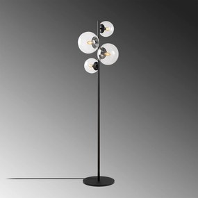 Candeeiro de Pé Fazli – Preto – 33 x 33 x 162 cm