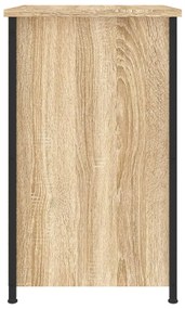 Mesas de cabeceira 2 pcs derivados de madeira carvalho sonoma
