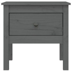 Mesa de apoio 50x50x49 cm pinho Cinza