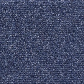 Tapetes de escada adesivos 30 pcs 56x17x3 cm azul