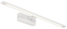 Candeeiro de parede branco 62 cm com LED IP44 - Jerre