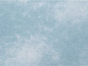 Tamborete em tecido azul claro com arrumação REINDEER Beliani