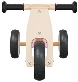 Bicicleta de equilíbrio p/ crianças 2 em 1 rosa