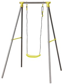 Baloiço 1 Assento Metal Cinzento 137X142X182cm