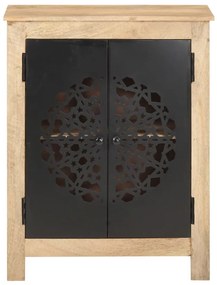 Aparador 60x35x75 cm madeira de mangueira maciça