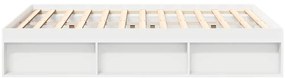 Estrutura de cama 160x200 cm branco