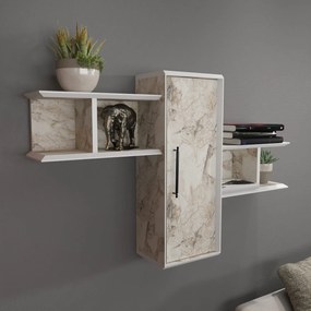 Prateleira de Parede Olida – Branco – 118,6 x 35 x 51,8 cm