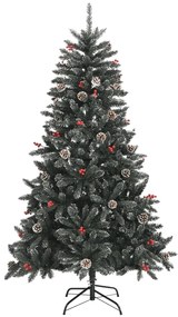 Árvore de Natal artificial com suporte 150 cm PVC verde