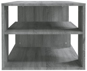 Mesa de centro 100x50x40cm derivados de madeira cinzento sonoma