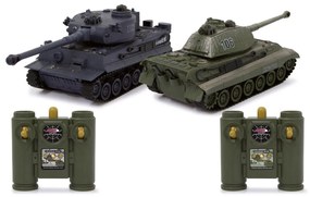 Conjunto de batalha de tanques Tiger 1:28 2,4GHz