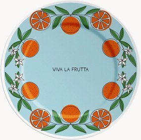 Prato de servir vidrado Viva La Frutta And Oranges