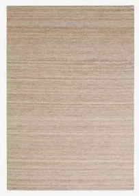 Alfombra Retangular De Exterior Em Polietileno Rosauran Tapioca Bege & 200 X 300 Cm - Sklum