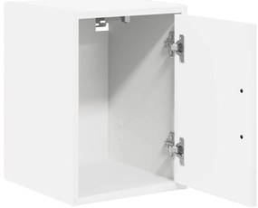 Armários de parede para garagem 2 pcs derivados de madeira