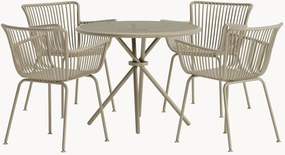 Conjunto de jantar de jardim Sifnos, conjunto de 5