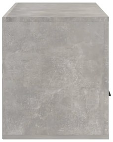 Móvel p/ TV 100x35x40cm madeira processada cinzento cimento