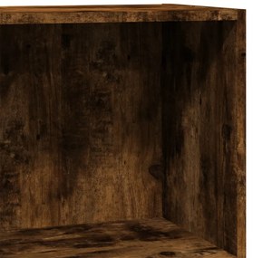 Estante 40x30x77 cm derivados de madeira carvalho fumado