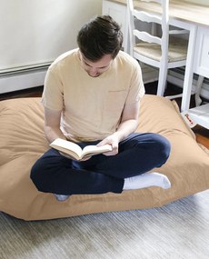 Pufe de Jardim Cushion Pouf 100x100 – Vison – 100x100x20 cm | Tribo Ho