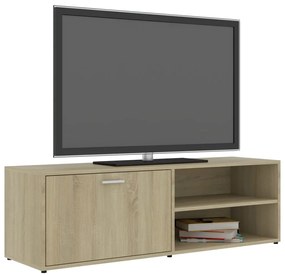 Móvel de TV 120x34x37 cm derivados de madeira carvalho sonoma