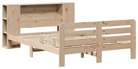Cama sem colchão 120x190 cm madeira de pinho maciça