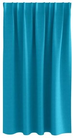 Cortinas com cortinas 2 pcs Turquesa 140 x 140 cm Poliéster