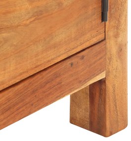 Móvel de TV 116x30x40 cm madeira de acácia maciça