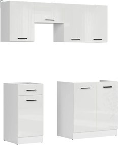 Conjunto de cozinha modular Line White 116