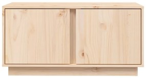 Móvel de TV 80x35x40,5 cm madeira de pinho maciça
